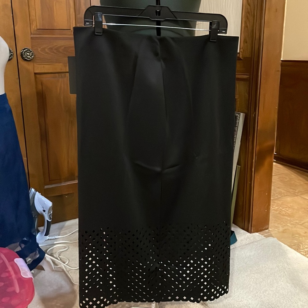 LOH Black Midi Skirt Size XL